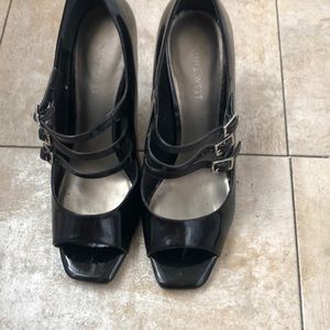 Nine West 3 Buckle Heel Shoes